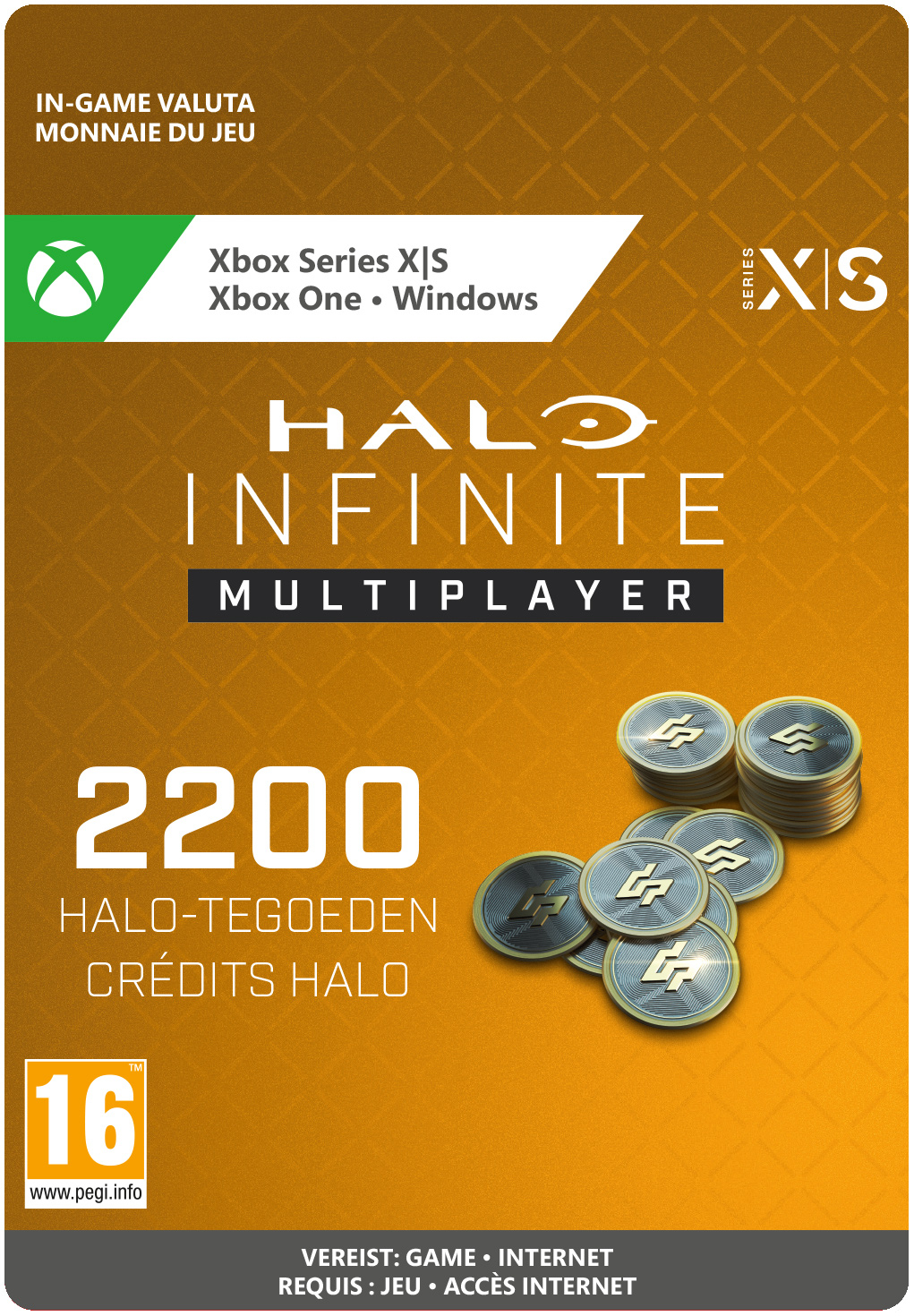 2200 Xbox Halo Credits - Xbox Series X|S /One/PC (direct digitaal geleverd) XboxLiveKaarten.nl