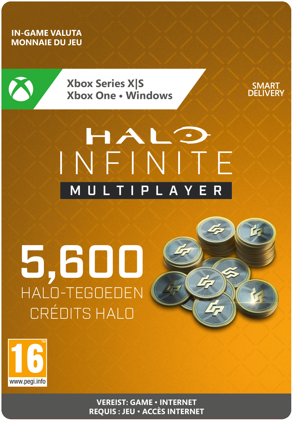 5600 Xbox Halo Credits - Xbox Series X|S /One/PC (direct digitaal geleverd) XboxLiveKaarten.nl
