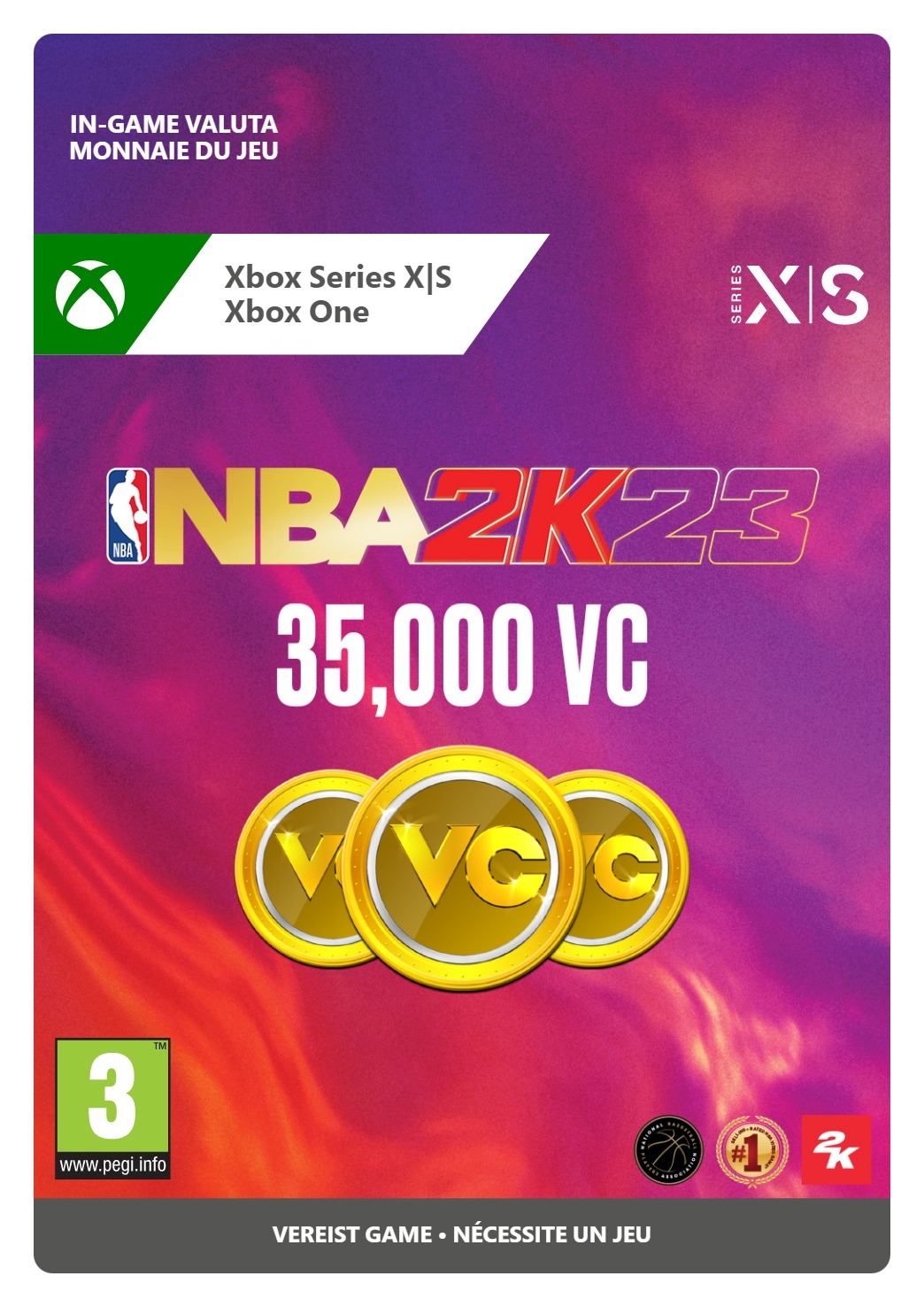 35.000 Xbox NBA 2K23 VC - Xbox Series X|S/One XboxLiveKaarten.nl (direct digitaal geleverd)