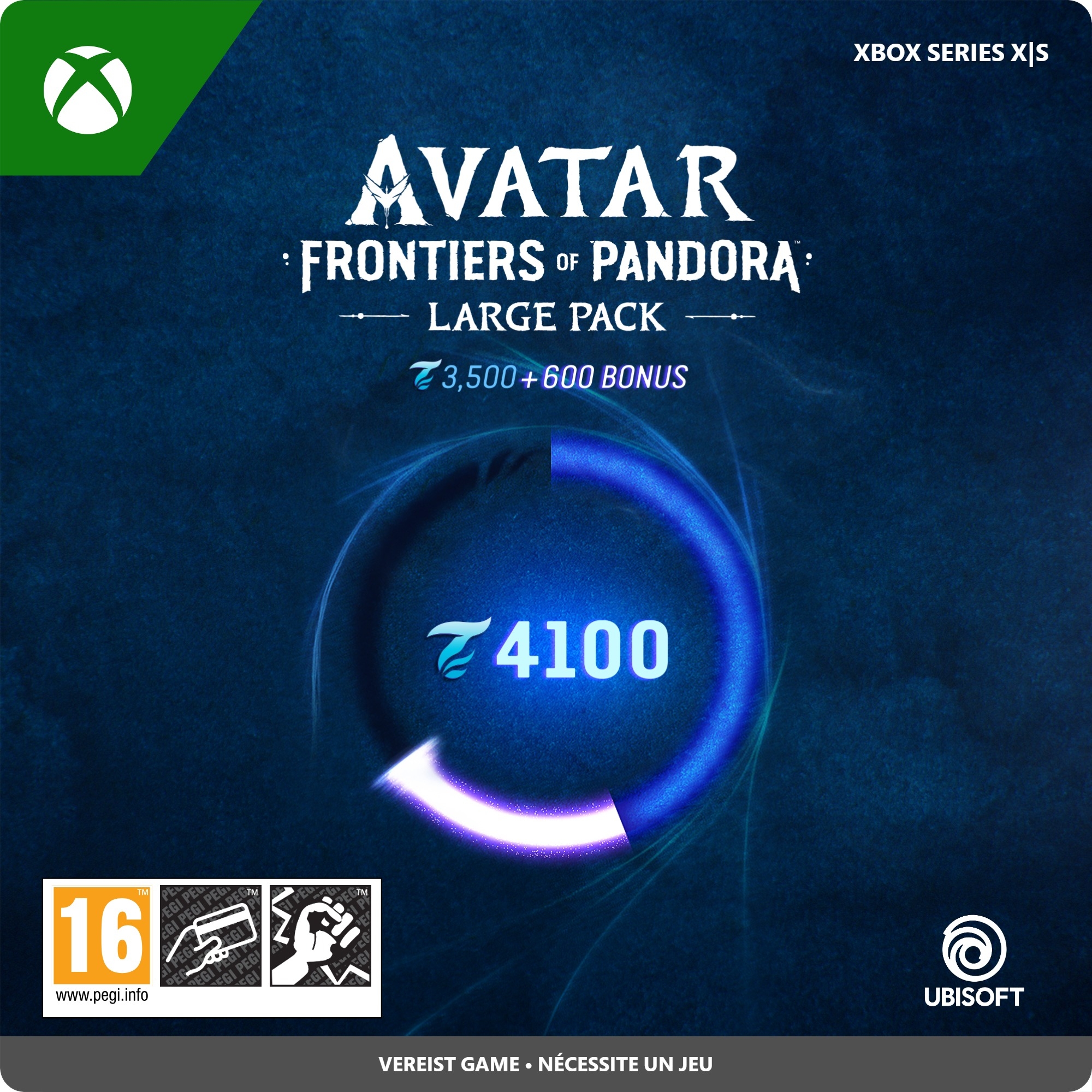 4.100 Xbox Avatar: Frontiers of Pandora Large Pack Tokens (direct digitaal geleverd)