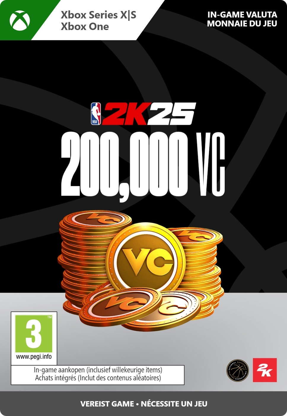 200000 Xbox NBA 2K25 VC