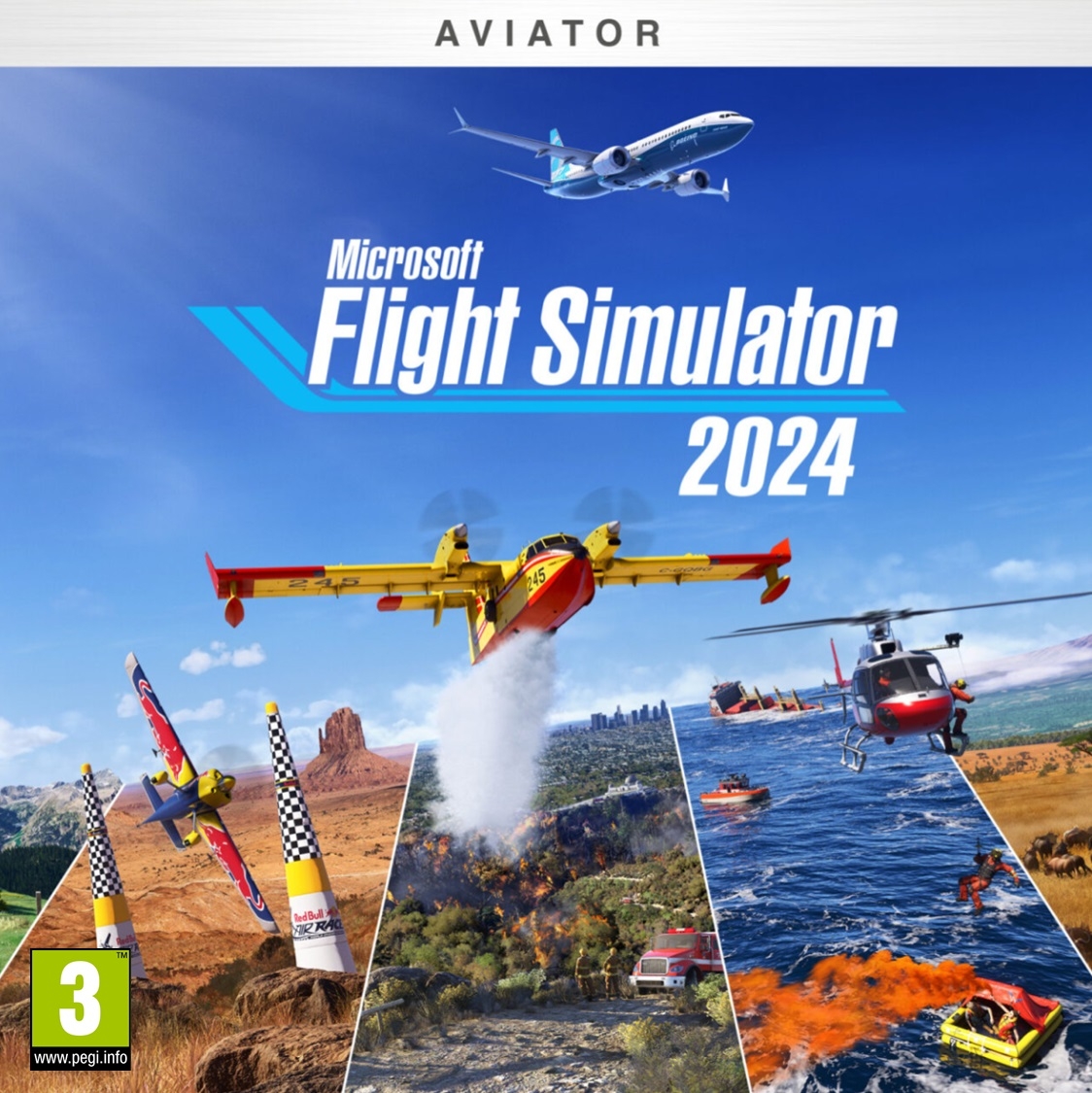 Microsoft Flight Simulator 2024: Aviator Edition - Xbox Series X|S/Win10