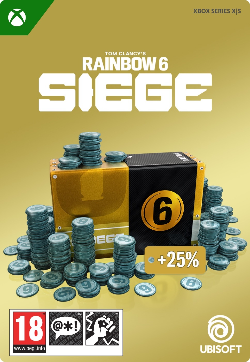 15000 Xbox Tom Clancy's Rainbow Six Siege R6 Credits - Xbox Series X|S