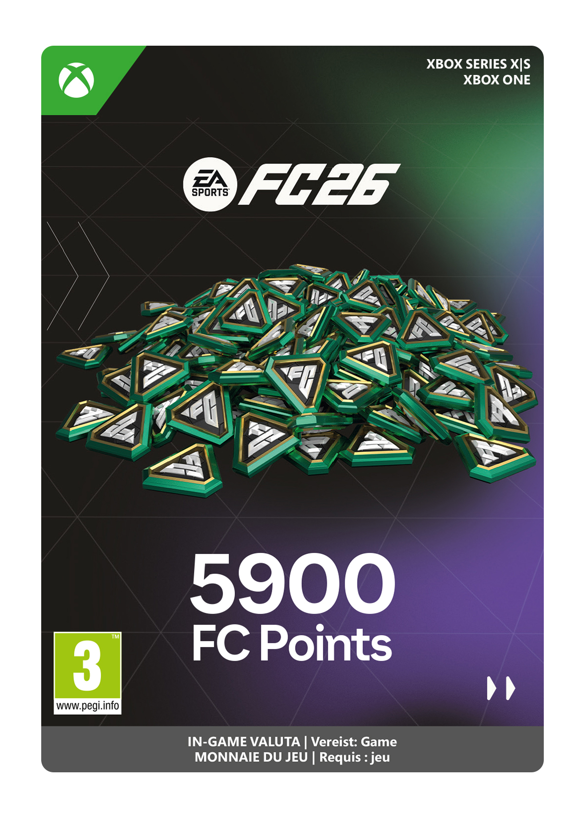 5900 Xbox EA Sports FC 26 Points