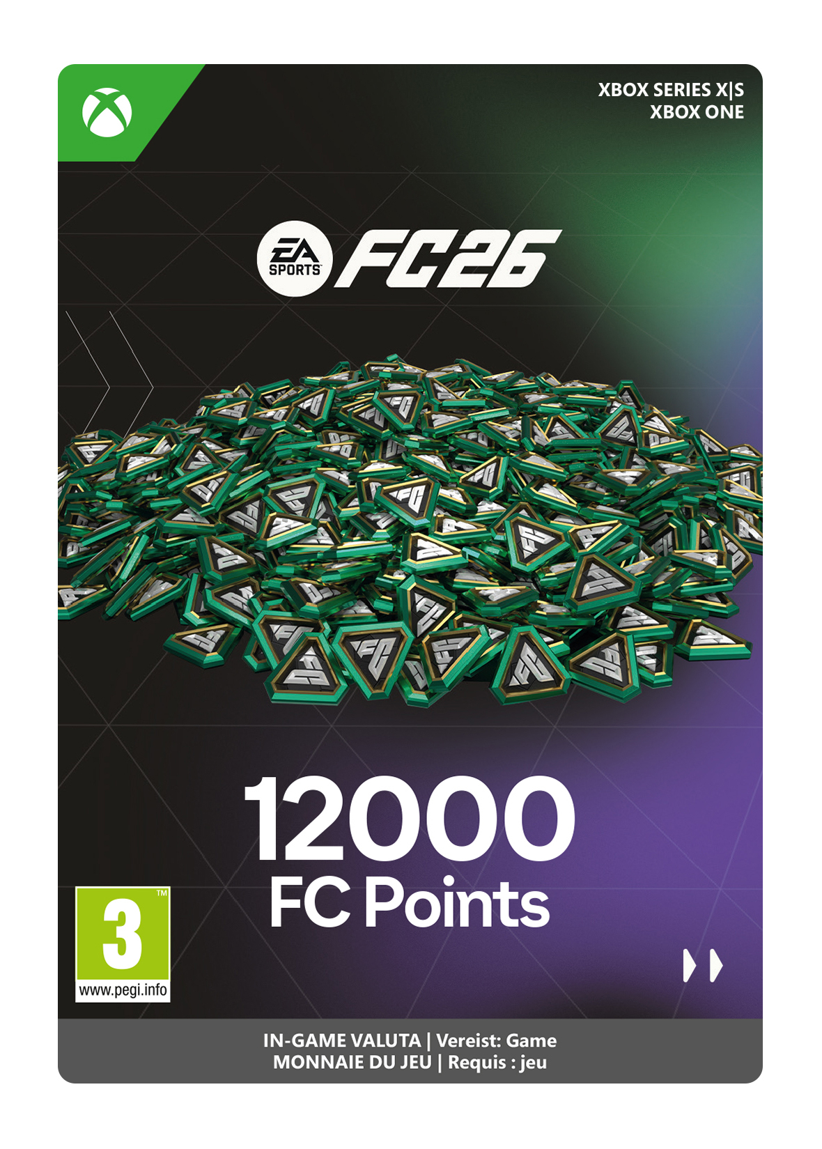 12000 Xbox EA Sports FC 26 Points