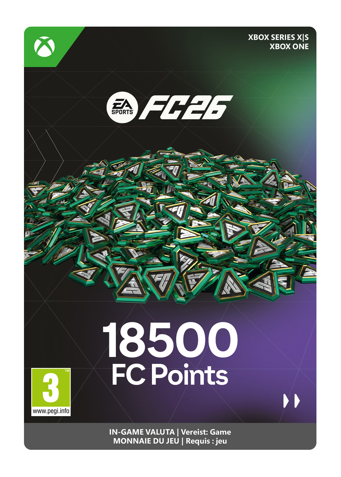 18500 Xbox EA Sports FC 26 Points