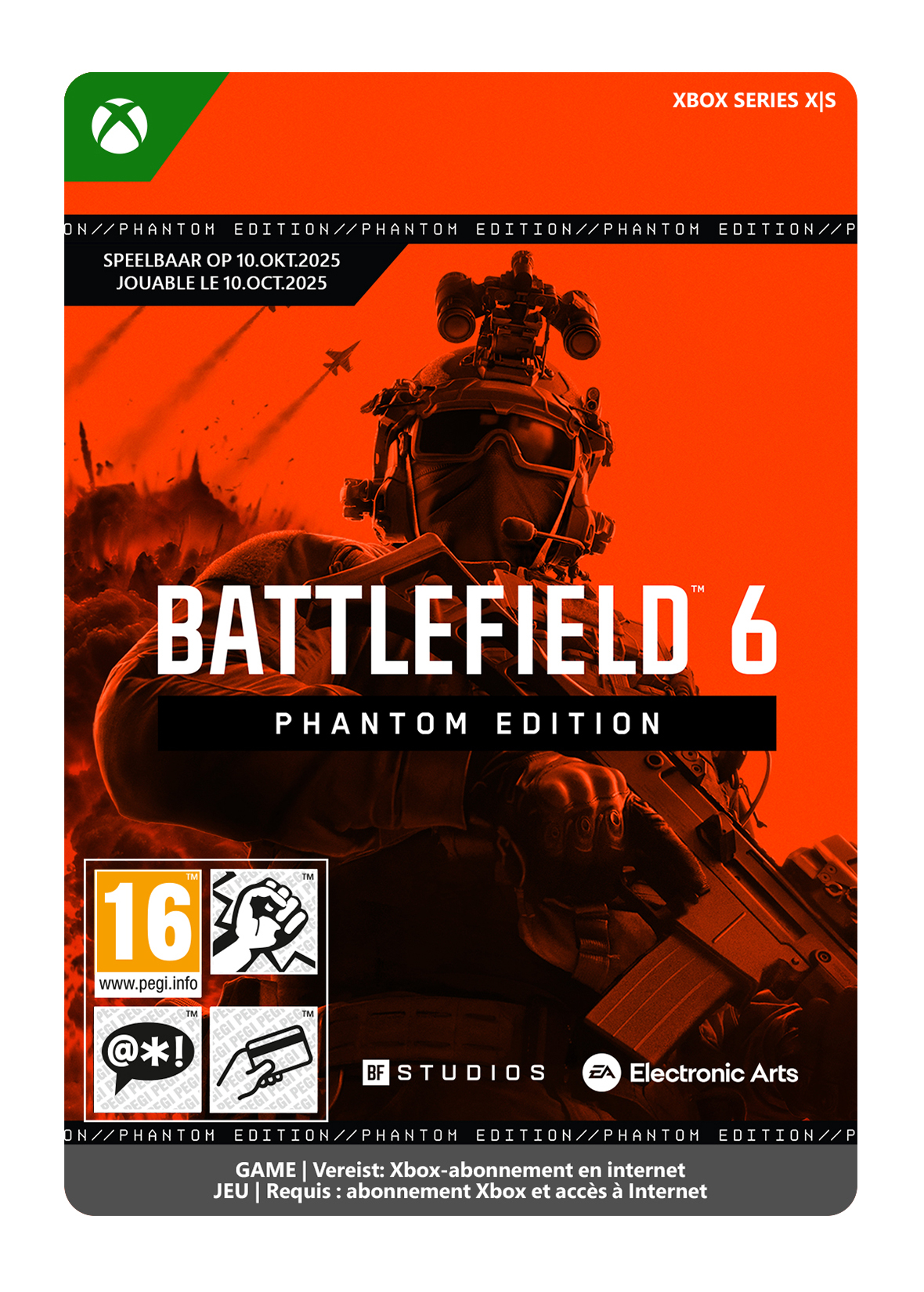 Battlefield 6: Phantom (Deluxe) Edition - Xbox Series X|S/One PRE-ORDER