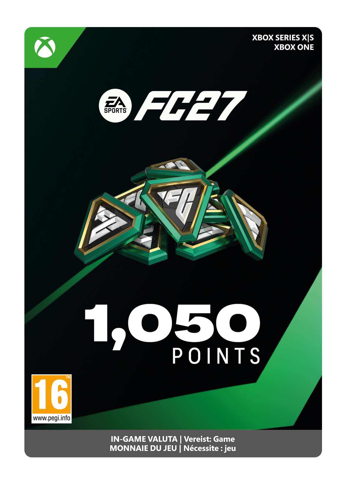 1050 Xbox EA Sports FC 27 Points