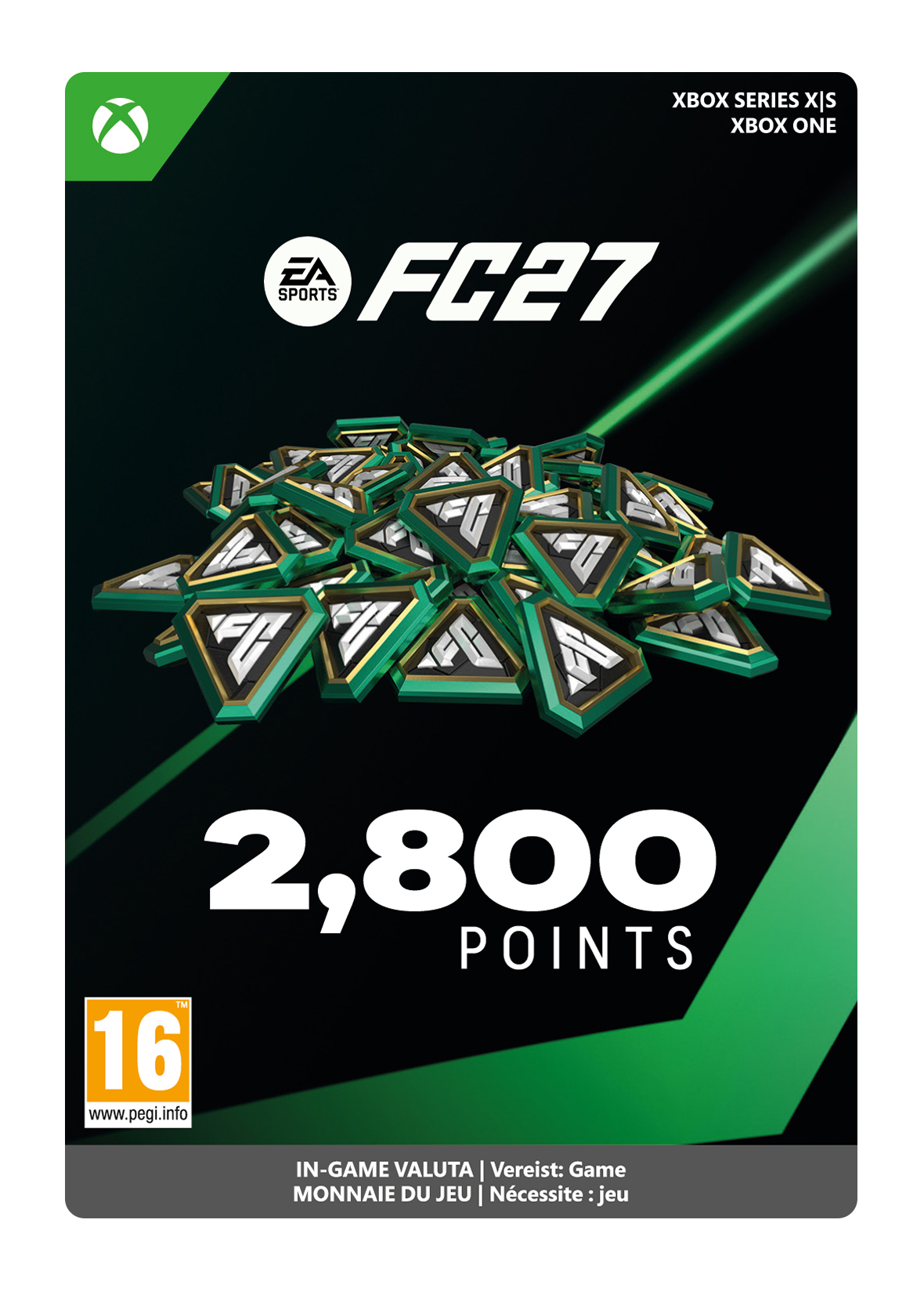 2800 Xbox EA Sports FC 27 Points