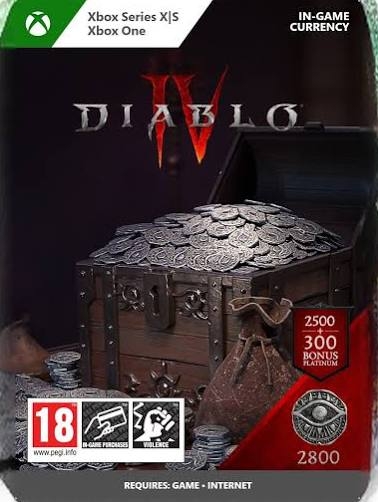 Diablo IV 2800 Platinum - Xbox Series X|S/Xbox One