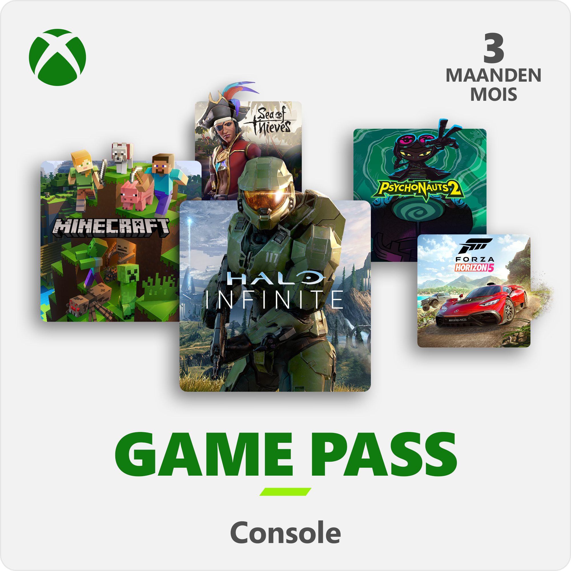 Xbox Game Pass 3 maanden - XboxLiveKaarten.nl