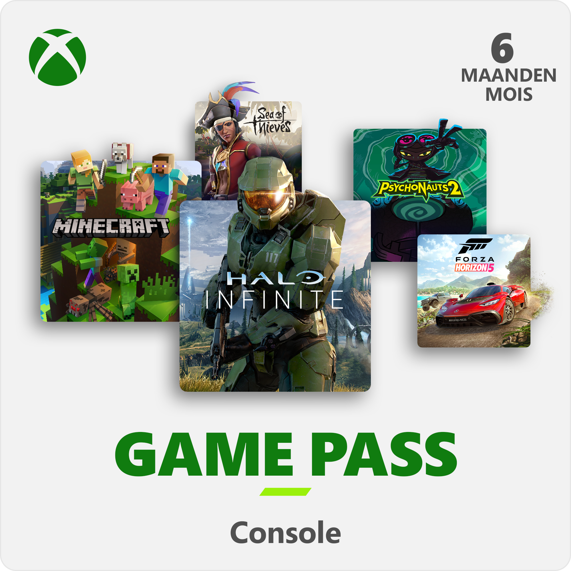 Xbox Game Pass 6 maanden - XboxLiveKaarten.nl