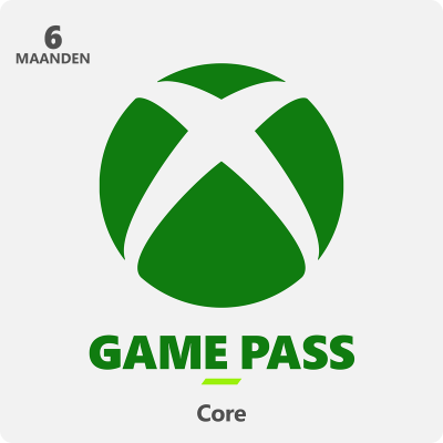 Xbox Game Pass Core 6 maanden - XboxLiveKaarten.nl