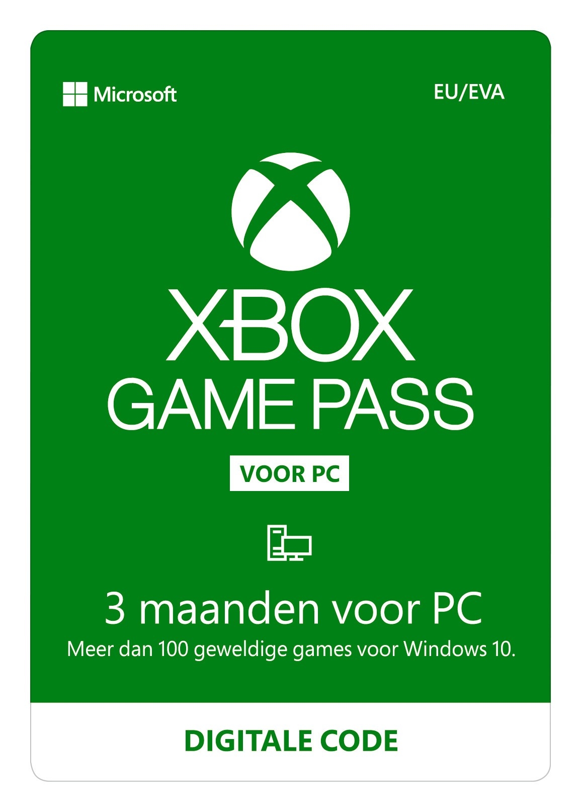 PC Game Pass - 3 Maanden