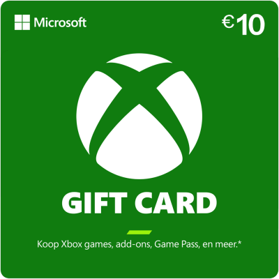 Xbox Gift Card 10 Euro - XboxLiveKaarten.nl