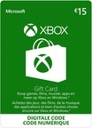 Xbox Gift Card 15 euro