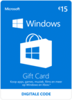 Windows Gift Card 15 Euro