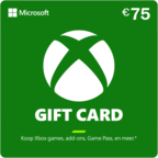 Xbox Gift Card 75 Euro - XboxLiveKaarten.nl