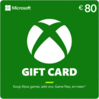 Xbox Gift Card 80 Euro - XboxLiveKaarten.nl