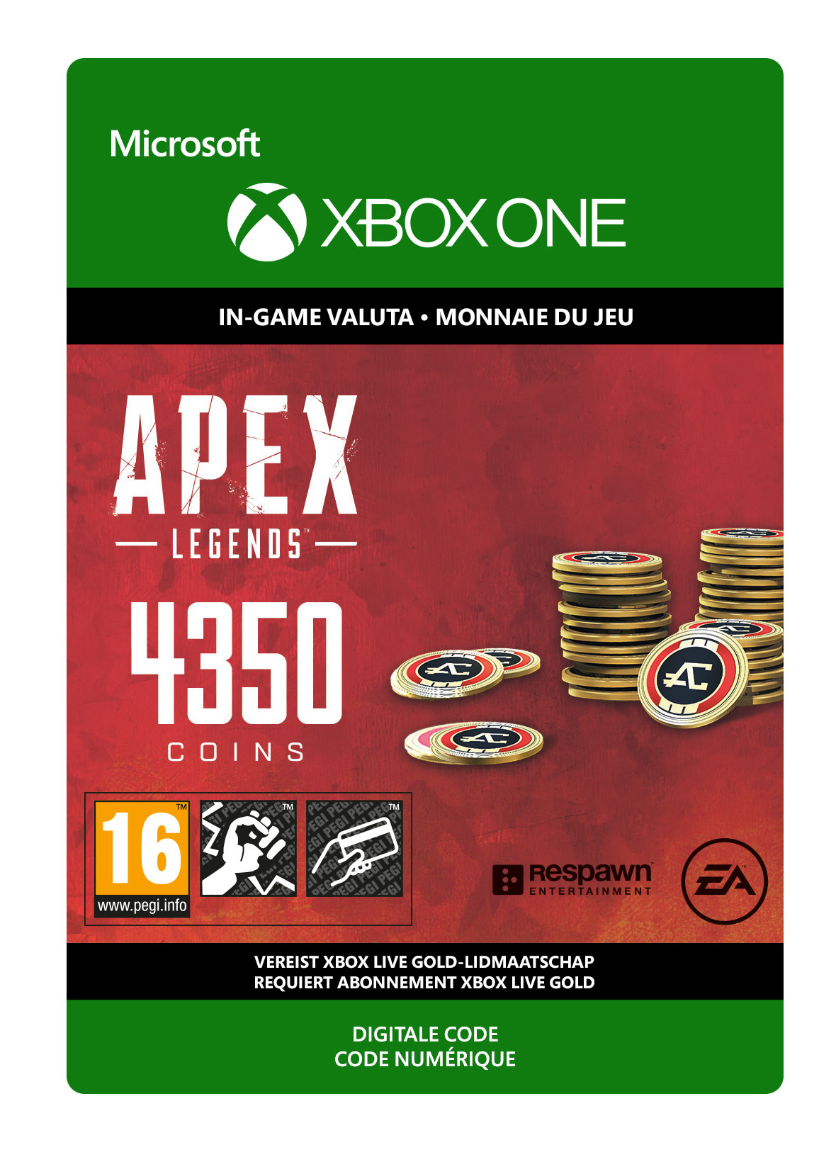 4350 Xbox Apex Legends Coins - Xbox One