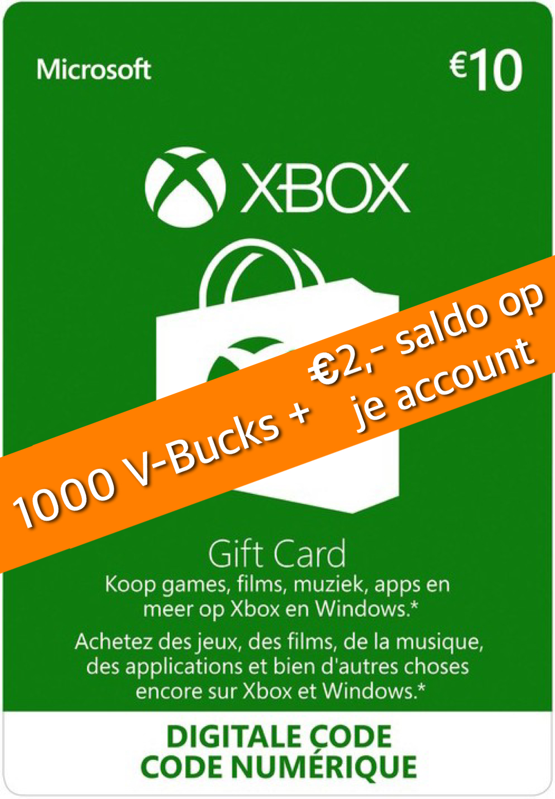 xbox gift card fortnite v bucks
