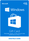 Windows Gift Card 15 euro