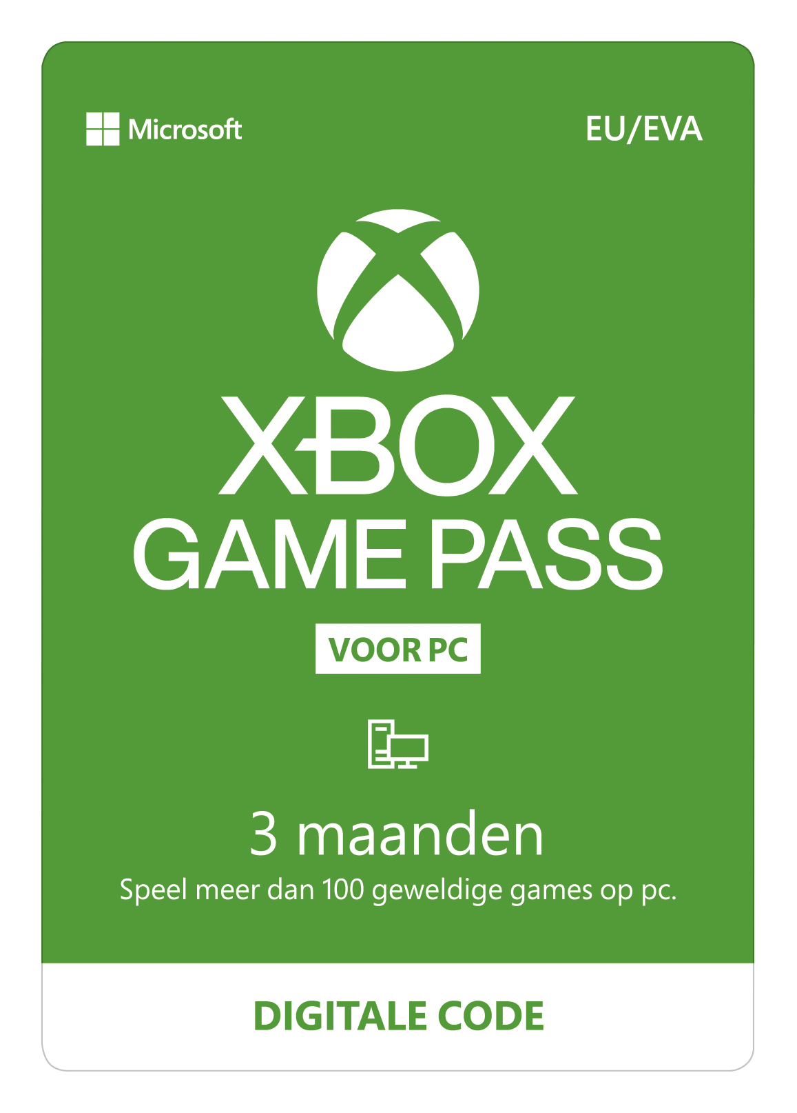 Xbox Game Pass PC 3 Maanden